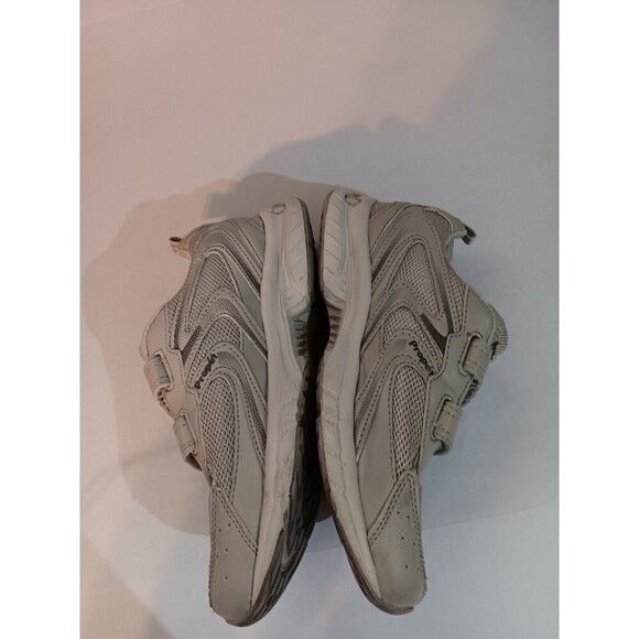 Propet Beige Double Strap Comfort Athletic Shock Absorbing Tennis Shoe - Picture 6 of 16